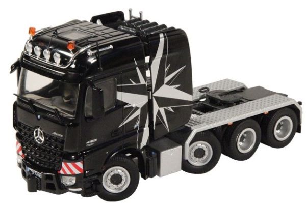 NZG9371/50 - MERCEDES BENZ Arocs Big Space SLT 8x4 noir - 1