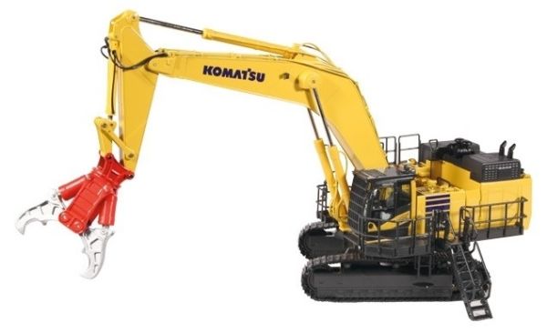 NZG9991 - Pelle KOMATSU PC1250 avec pince de démolition - 1