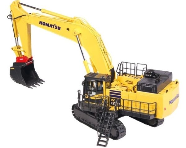 NZG9992 - Pelle KOMATSU PC1250 avec Quick coupler - 1