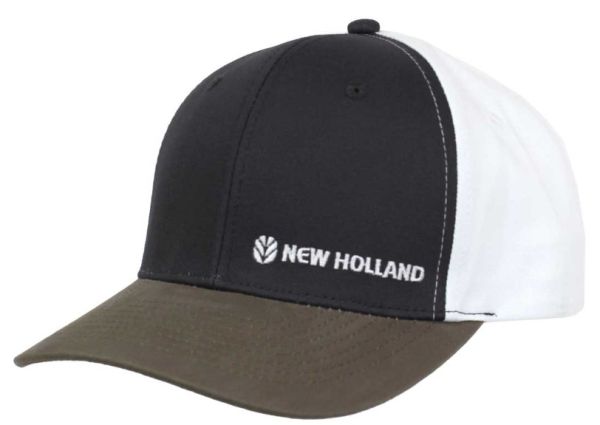 CASNH2222 - Casquette NEW HOLLAND grise et blanche - 1