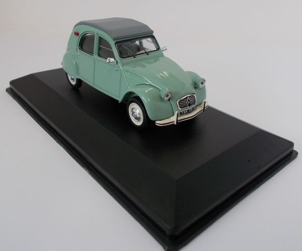 Citroën 2CV Lomax 3 Roues Verte 1959 - Franstyle 1/43 - Miniature Cabriolet