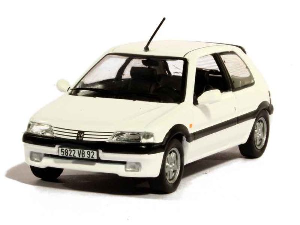 ODE003 - PEUGEOT 106 XSi blanche 1994 limitée à 1000 exemplaires - 1