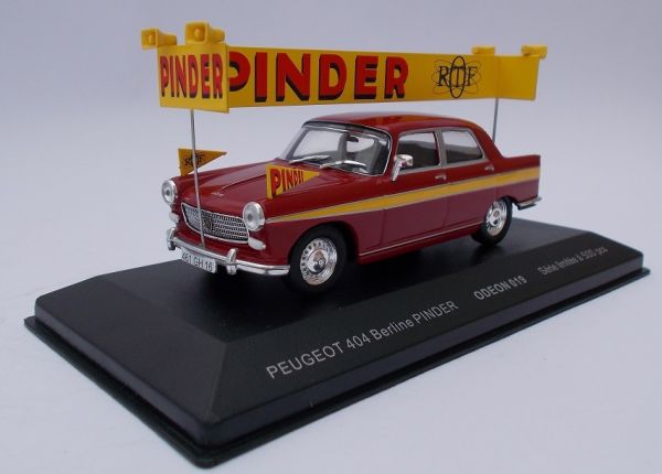 ODE019 - PEUGEOT 404 berline cirque Pinder limitée à 500 exemplaires - 1