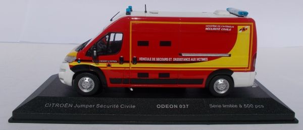 Norev 1/43 - Citroen Jumper caisson frigorifique