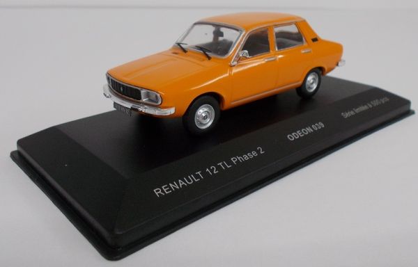 ODE039 - RENAULT 12 TL phase 2 orange limitée à 500 exemplaires - 1