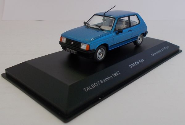 ODE049 - TALBOT Samba 1982 bleue limitée à 750 exemplaires - 1