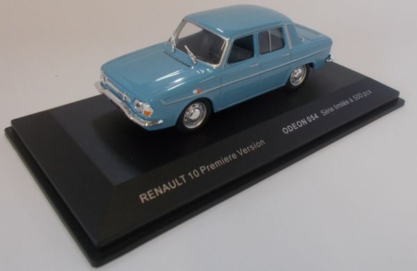 ODE054 - RENAULT 10 Première version bleue limitée à 500 exemplaires - 1