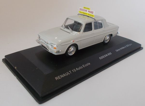 ODE055 - RENAULT 10 Auto Ecole grise limitée à 500 exemplaires - 1