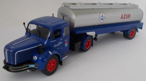 ODE068 - BERLIET TLM 4x2 Transports Olivier Leloup avec citerne AZUR - 1