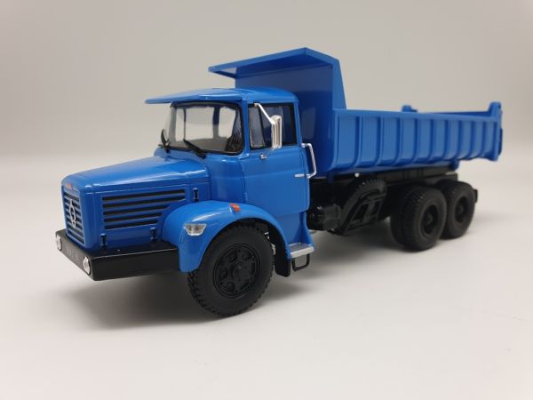 ODE071 - BERLIET GLM 10 M3 6x4 benne bleu - 1