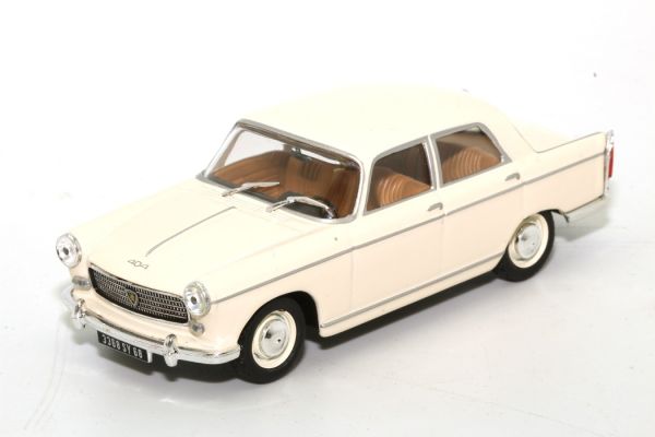 ODE080 - PEUGEOT 404 Berline 1961 Blanche - 1