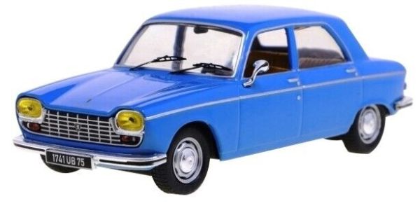 ODE163 - PEUGEOT 204 1967 Bleu - 1