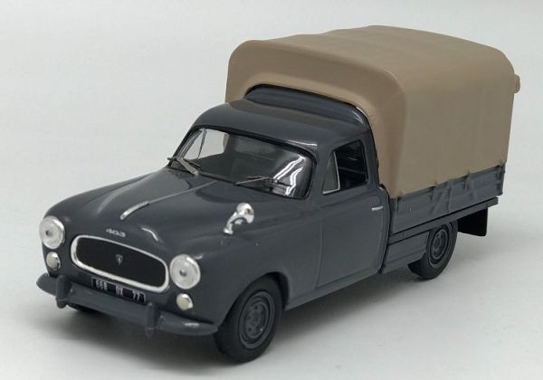 Peugeot 403 PICK-UP gris avec bâche (limitée à 504 pcs)