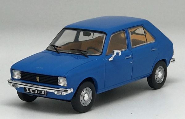 ODE127 - PEUGEOT 104 1972 Bleu – Limitée à 500 ex. - 1