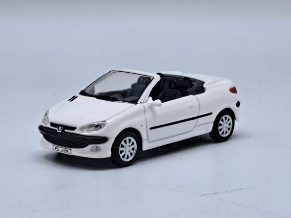 CAR21670 - PEUGEOT 206 Coupé cabriolet Blanc - 1