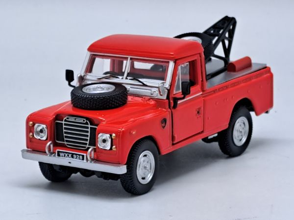 CAR54044 - LAND ROVER Séries III Pick-up Dépanneuse Rouge - 1
