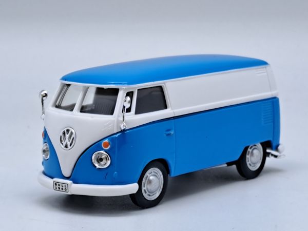 CAR60358 - VOLKSWAGEN Type 1 Van Samba Bleu et blanc - 1