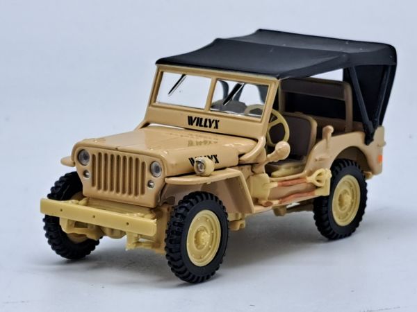 CAR91860 - JEEP Fermée Military US beige - 1