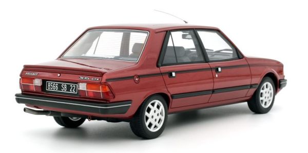Miniature HECO 1/43 – Peugeot 305 Commerciale Tôlée Bleue – Très Bon état