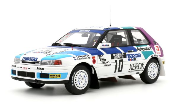 OT1099 - MAZDA 323 GTX GR.A #10 1000 Lakes Rally 1991 T.MÄKINEN - 1