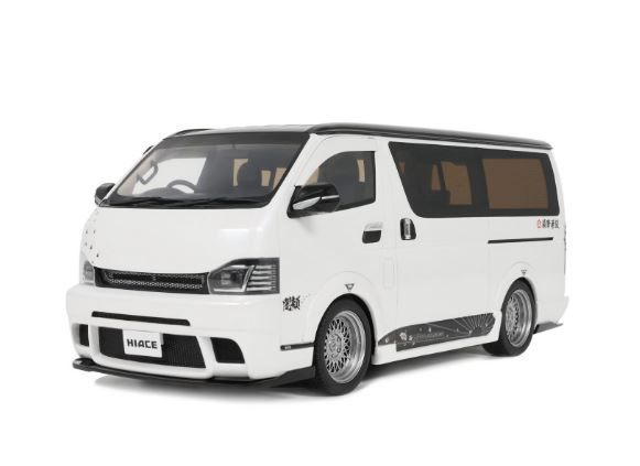 OT1136 - TOYOTA Hiace Super GL Custom 2008 Blanc nacré - 1