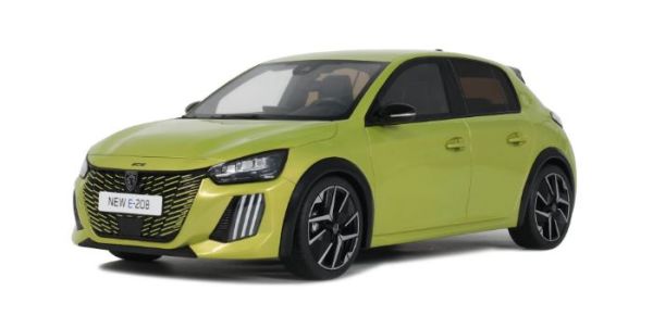 OT1164 - PEUGEOT E-208 GT 2024 Jaune Agueda - 1