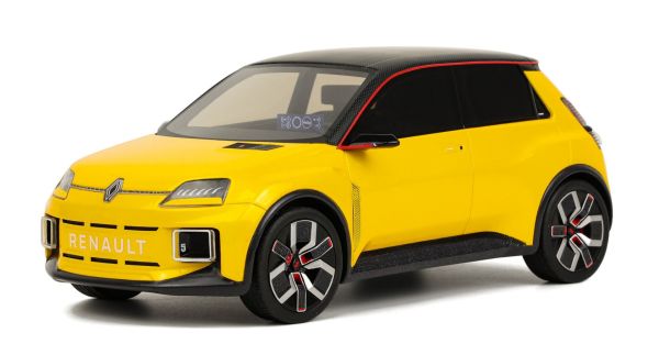 OT406 - RENAULT 5 E-TECH électrique Prototype 2021 jaune - 1