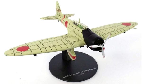 MAGWWIIAP014ZV - Avion avec socle – Aichi D3A Type 99 Dive Bomber model 11 - 1