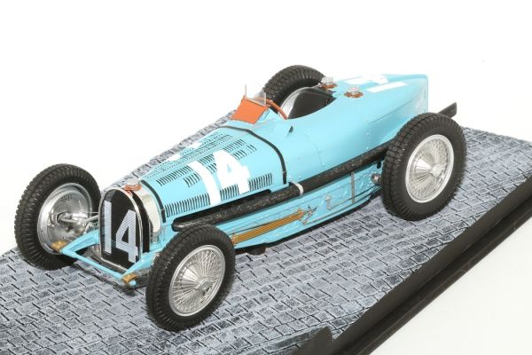 PANTHEON014 - BUGATTI Type 59 #14 Grand Prix de L'A.C.F 1934 bleue - 1