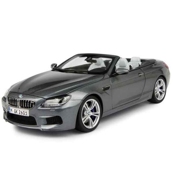 PAR97062 - BMW M6 cabrilolet découvert gris - 1