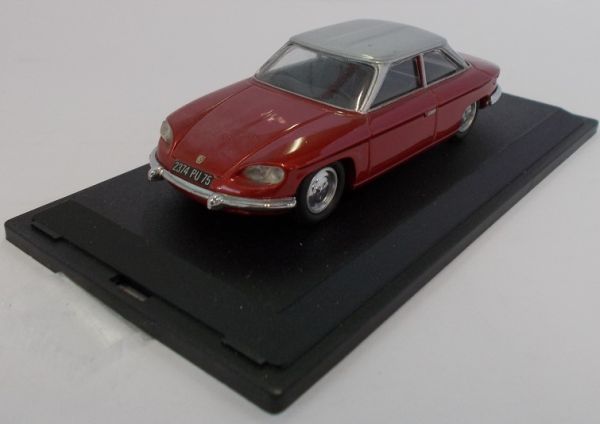 PARAD121-2 - PANHARD 24 BT 1965 rouge toit gris - 1