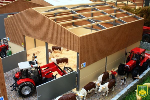 PB7A - Stabulation 43x43x23cm – En kit – Colle nécessaire – Sans toit - 1