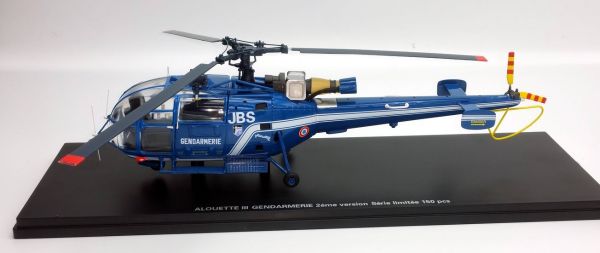 PER714 - Hélicoptère Alouette Gendarmerie 2éme version limité 150 exemplaires - 1