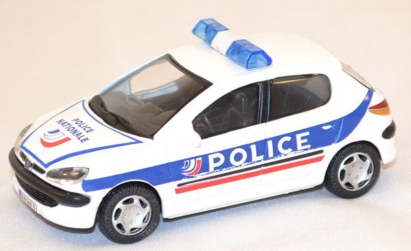 CAR22000 - PEUGEOT 206 Police Nationale - 1