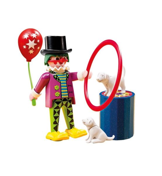 PLAY4760 - Clown avec ses chiens - 15 pièces - 1