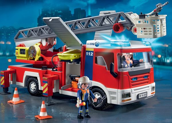 PLAY4820 - Camion de pompiers - 14 Pièces - 1