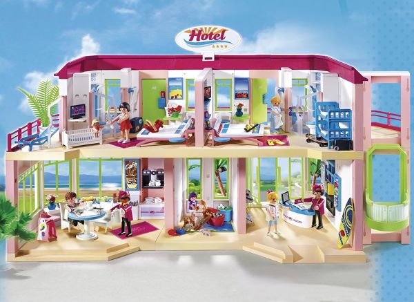 PLAY5265 - Grand Hôtel avec personnage et accessoires - 785 Pièces - 1