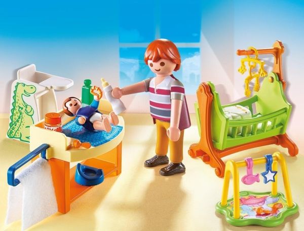 Chambre de Bébé - 28 Pièces - Référence 5304 fabriquée par PLAYMOBIL