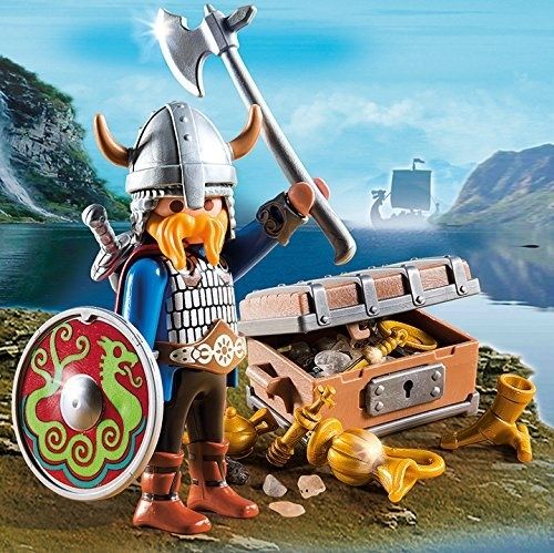 PLAY5371 - Viking avec trésor - 21 Pièces - 1