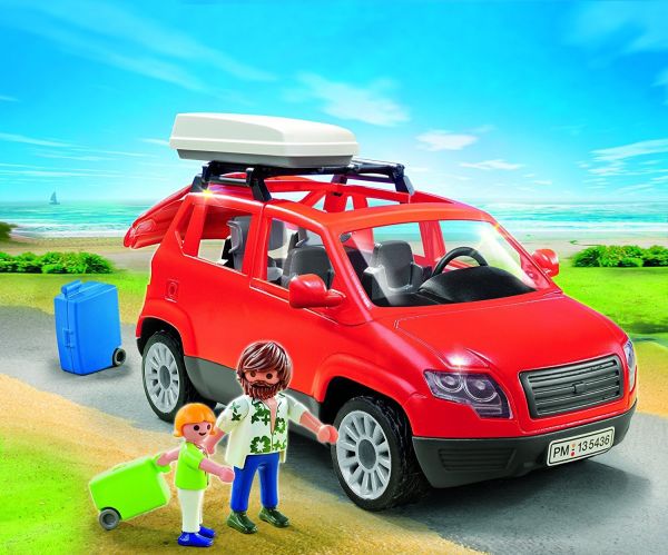 PLAY5436 - Voiture Avec Coffre De Toit - 37 Pièces - 1
