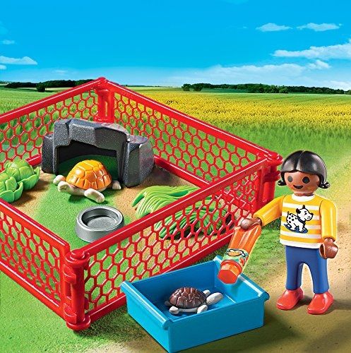 PLAY5534 - Enfant Avec Tortues - 16 Pièces - 1
