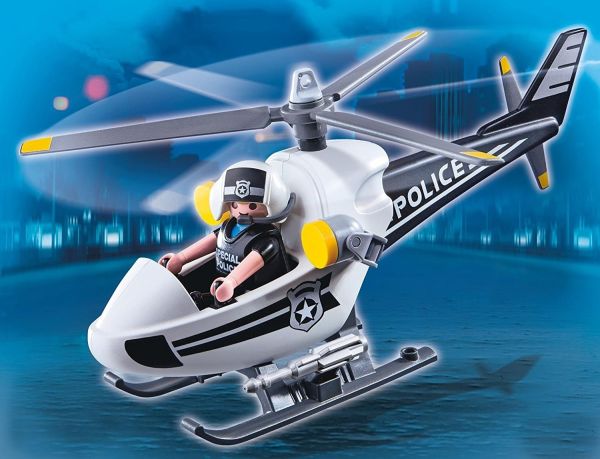 PLAY5916 - Hélicoptère de police - 25 Pièces - 1
