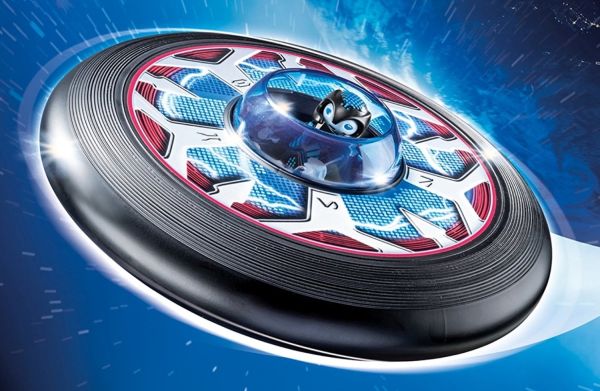 PLAY6182 - Disque Volant avec figurine - 5 Pièces - 1