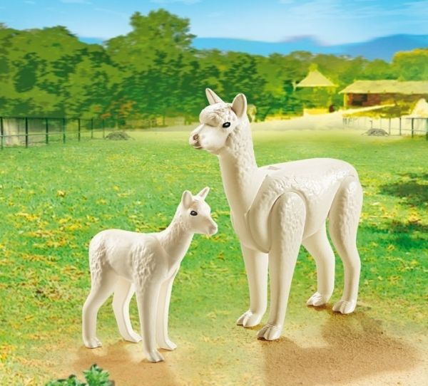 PLAY6647 - Alpaga Et Son Petit - 2 Pièces - 1
