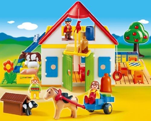 PLAY6750 - Coffret Grande ferme - 40 Pièces - 1