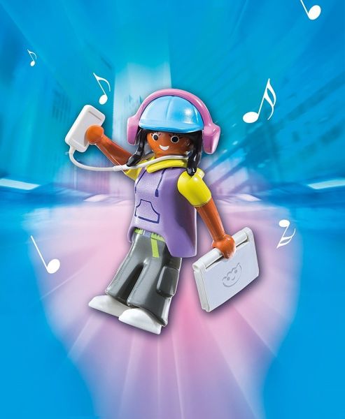 PLAY6828 - Adolescente avec ordinateur - 5 Pièces - 1