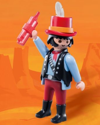 PLAY6840D - Figurine PLAYMOBIL série 10 Garçons - Bandit - 1