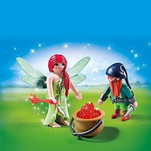 PLAY6842 - Fée et nain de la foret - 1