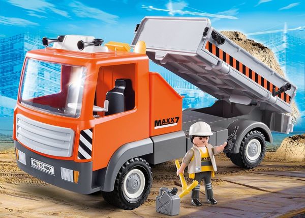 PLAY6861 - Camion de chantier - 40 pièces - 1