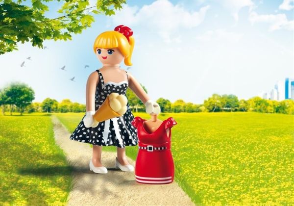 PLAY6883 - Fille de mode - Tenue Rétro - 1